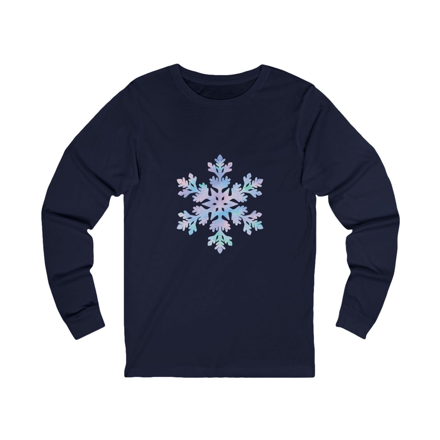 Magical Snowflake - Winter Unisex Jersey Long Sleeve Tee
