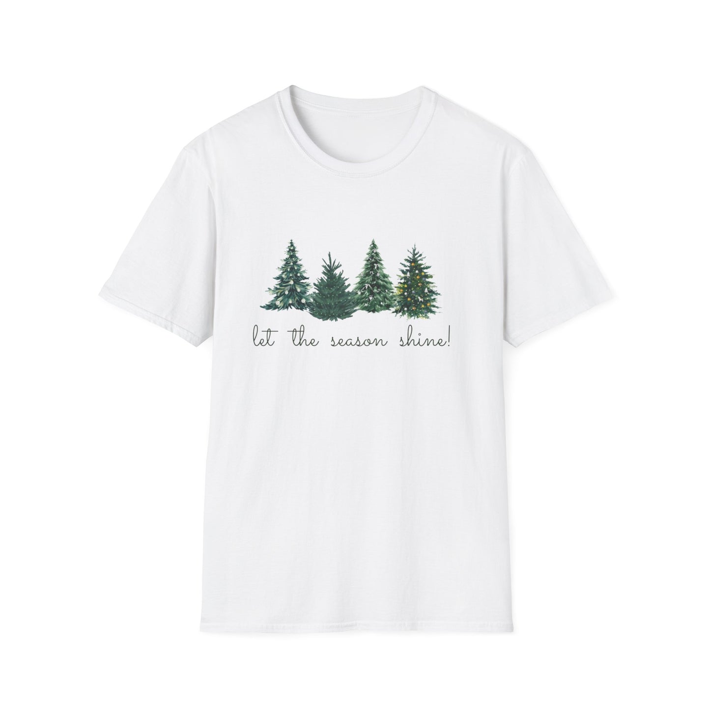 Let the Season Shine! - Christmas Unisex T-Shirt