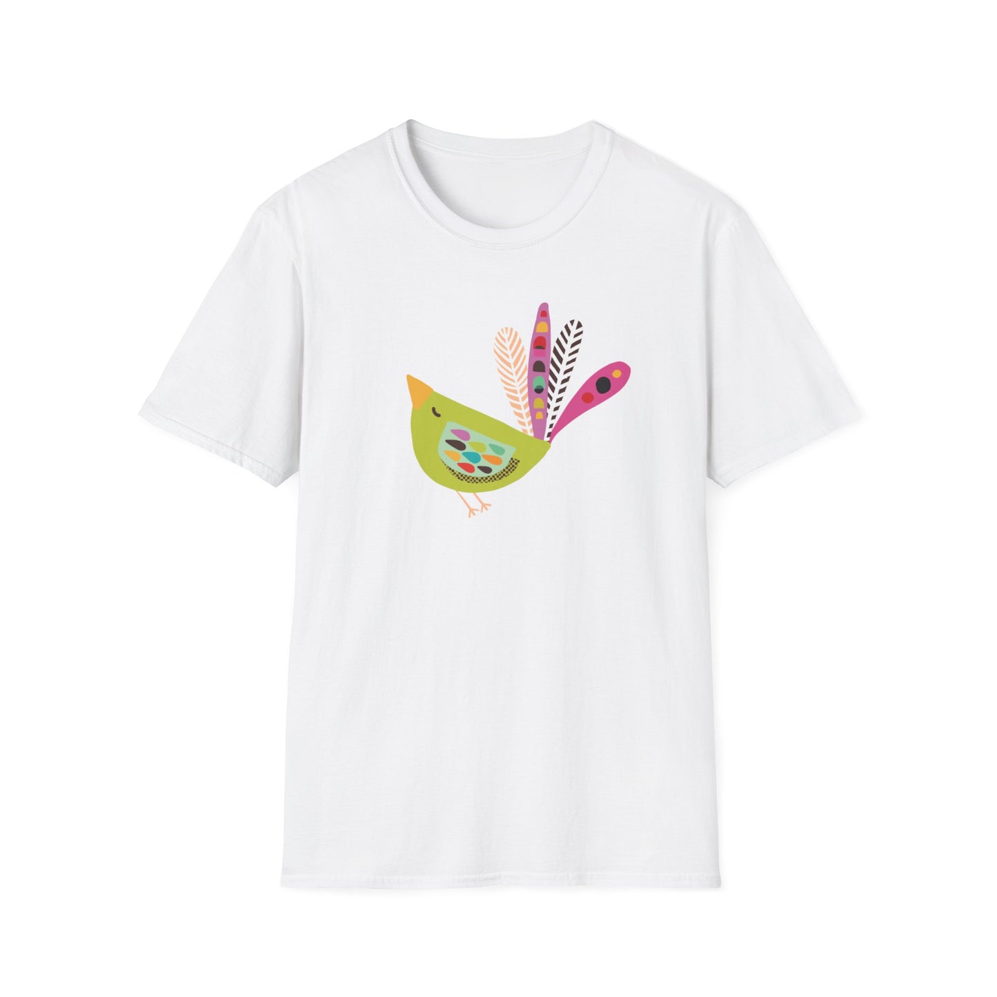 Folk Bird - Spring Unisex T-Shirt