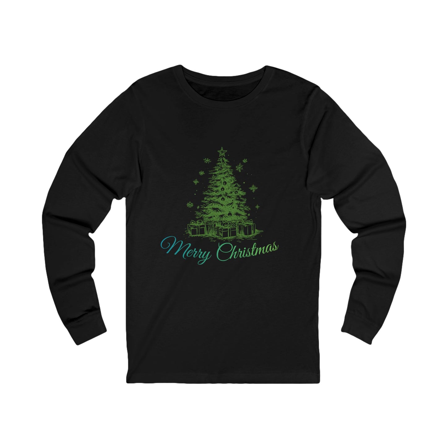 Merry Christmas - Winter Unisex Jersey Long Sleeve Tee