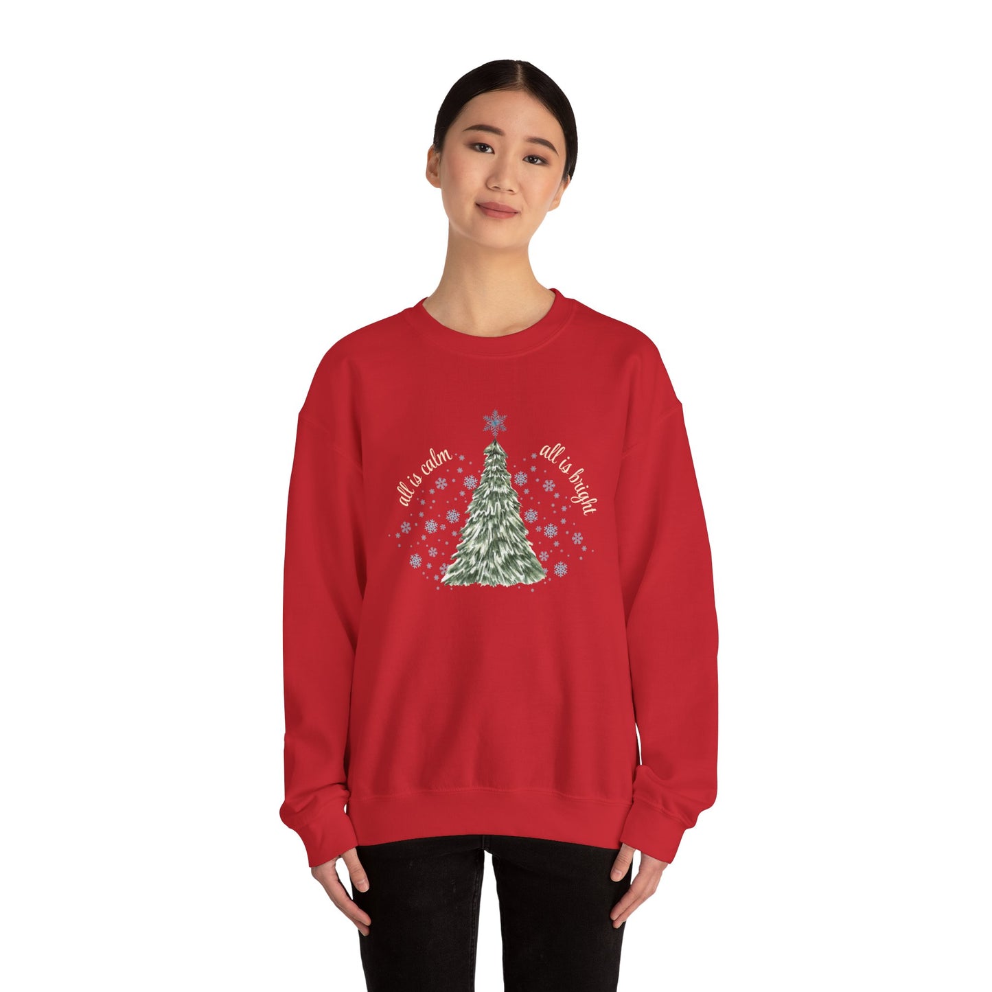 All is Calm, All is Bright - Winter Unisex Crewneck
