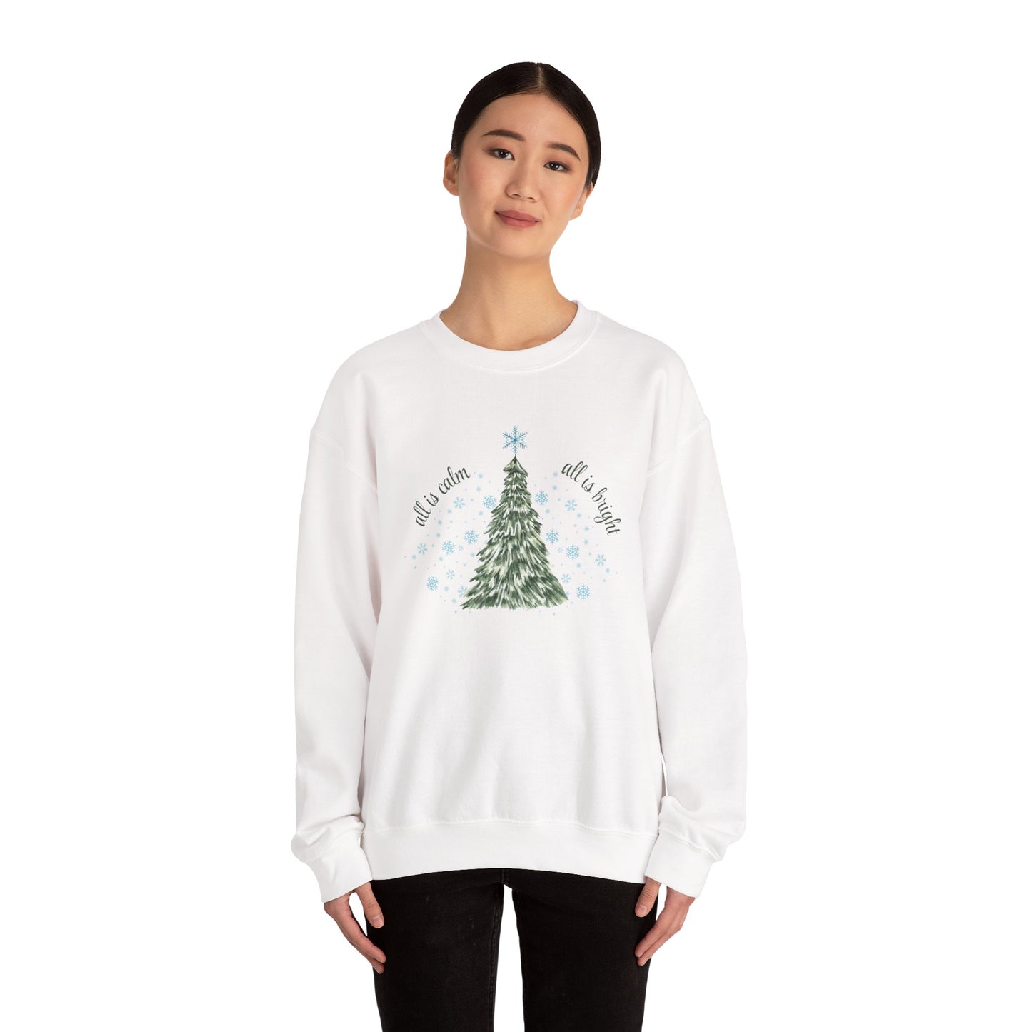 All is Calm, All is Bright - Winter Unisex Crewneck