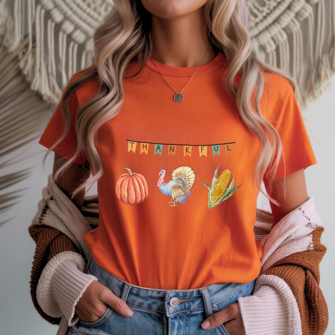 Thanksgiving - Thankful Unisex T-Shirt