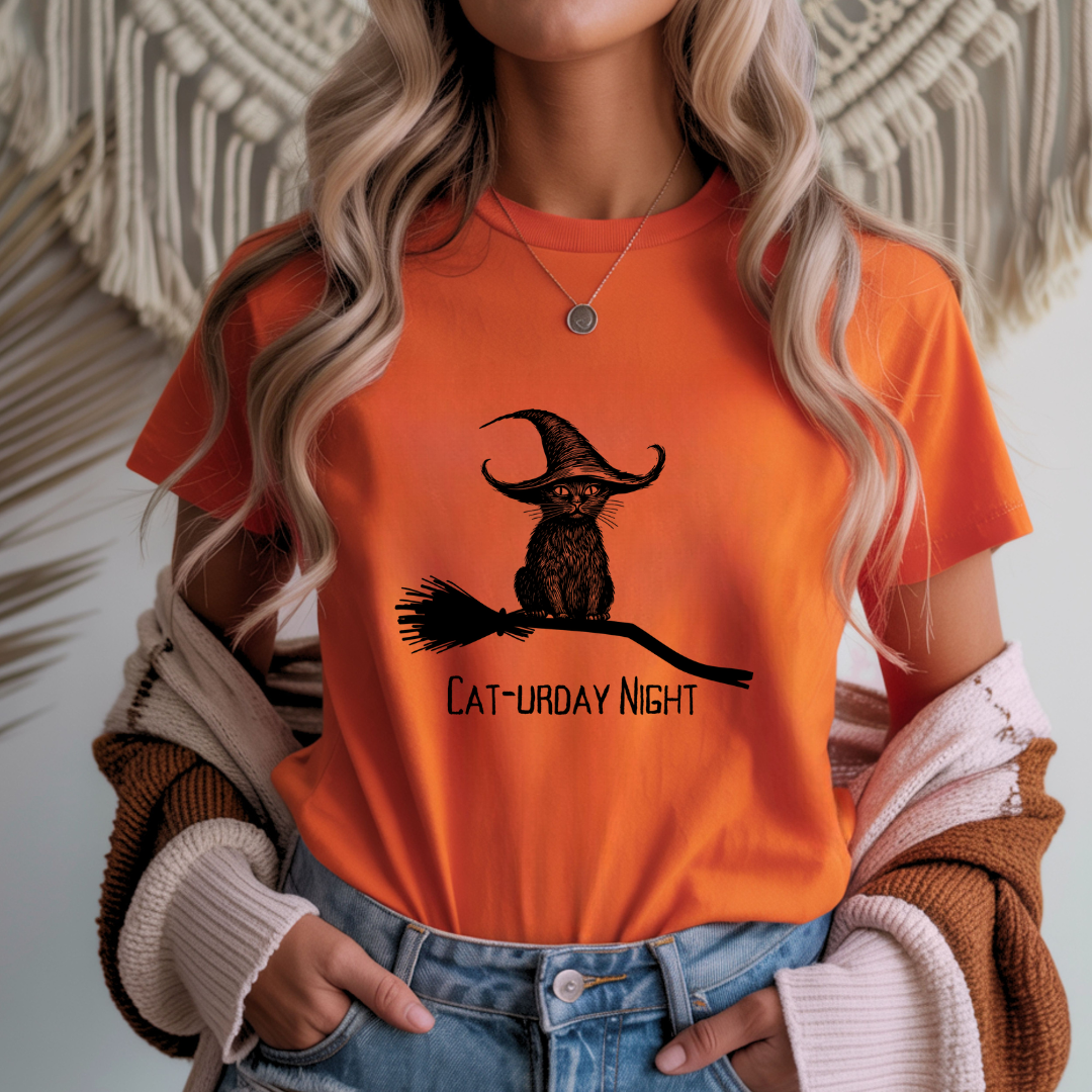 Cat-urday Night Unisex T-Shirt