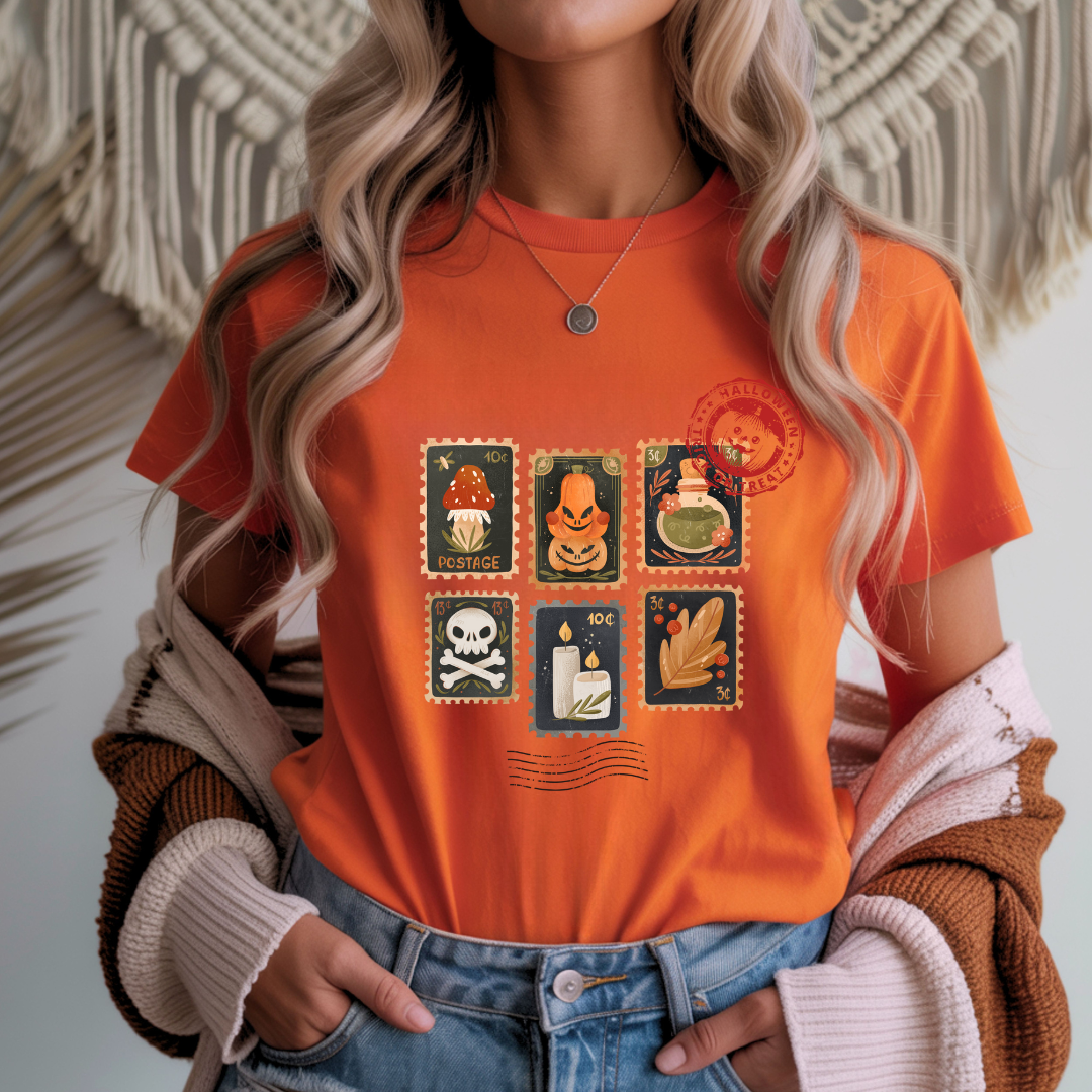 Halloween Stamps Unisex T-Shirt
