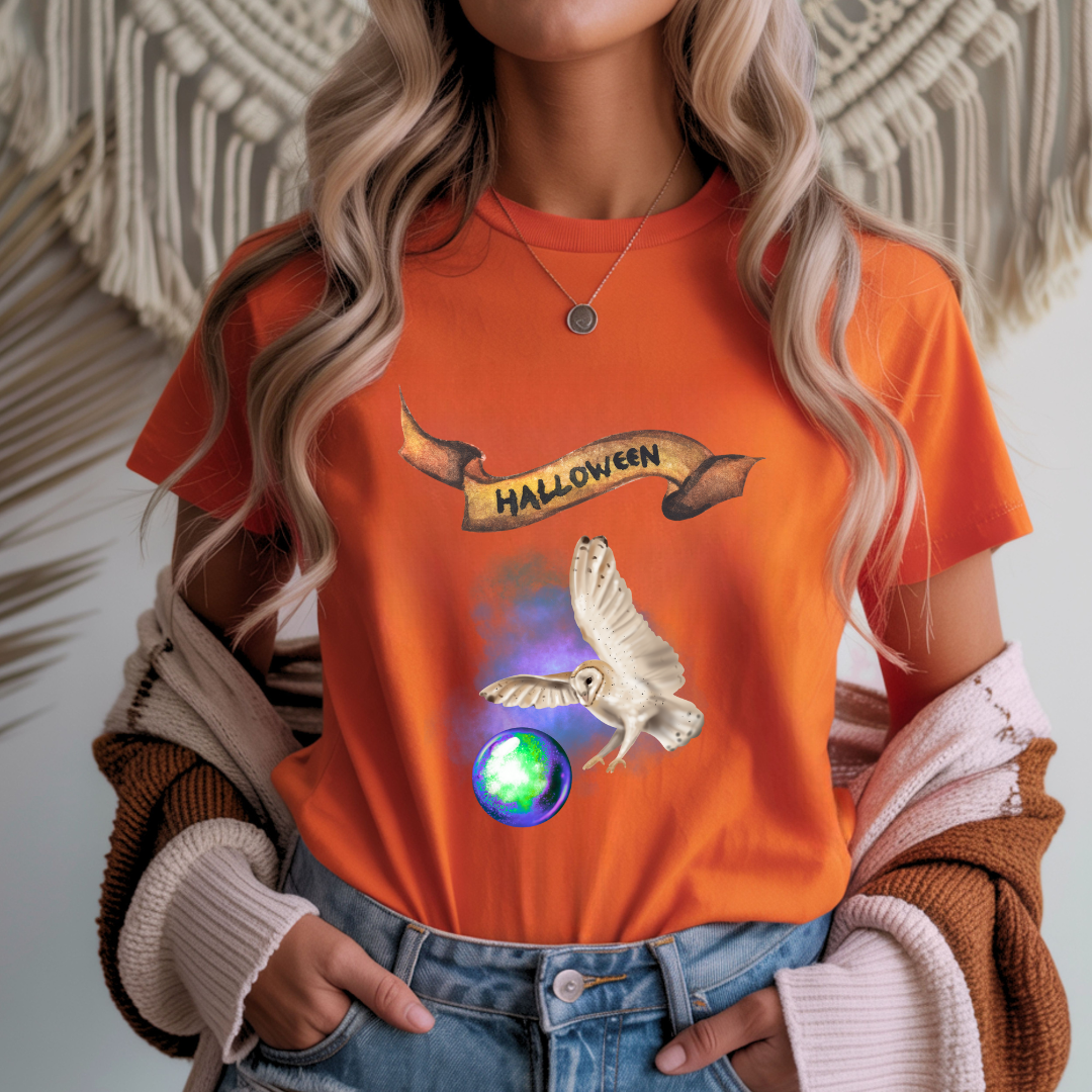 Halloween Owl Unisex T-Shirt