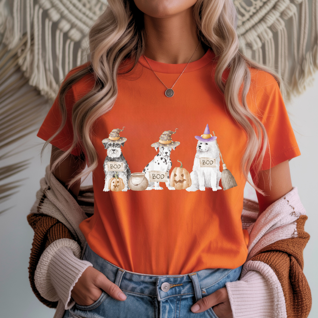 Halloween Party Dogs 4 Unisex T-Shirt