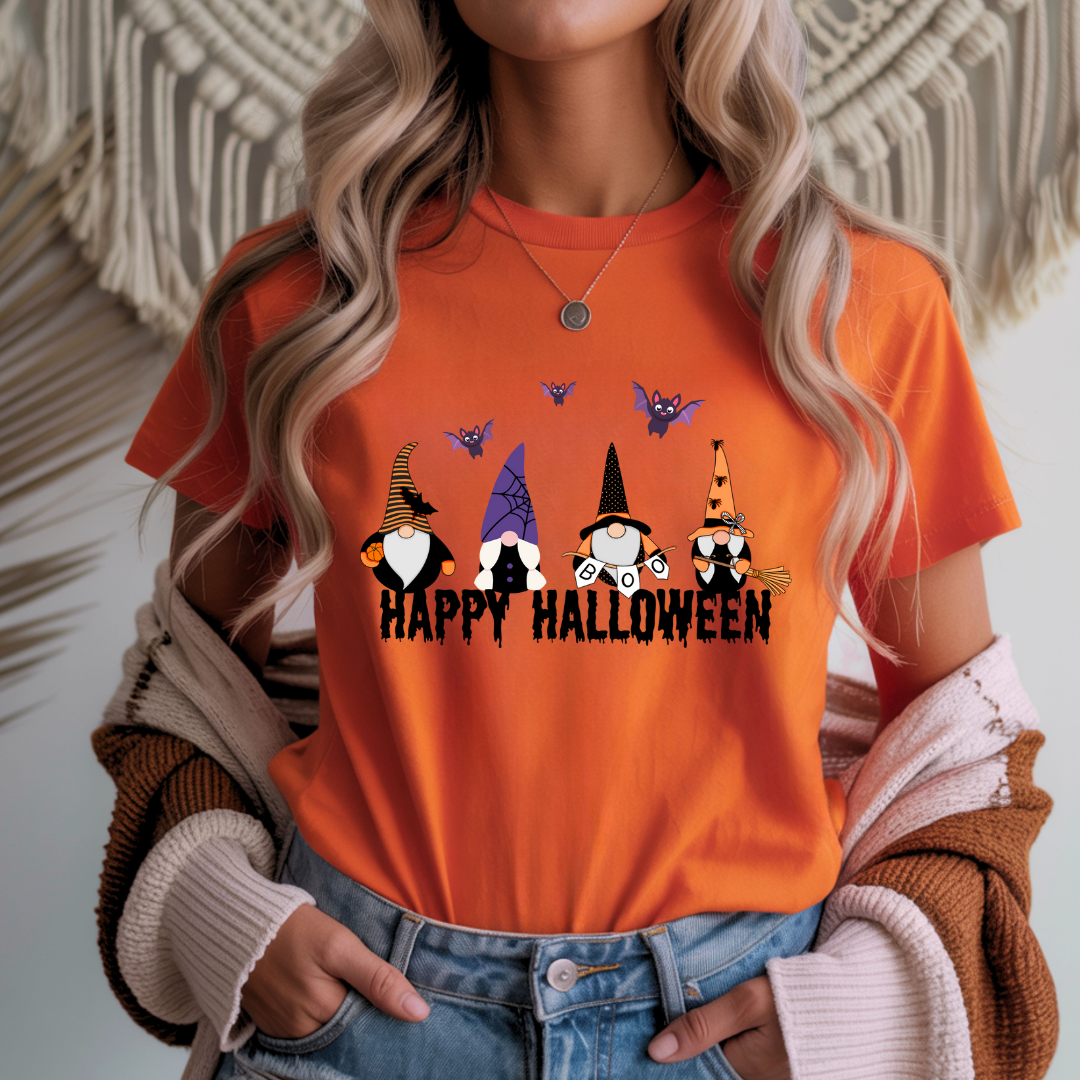 Happy Halloween - Gnomes Unisex T-Shirt