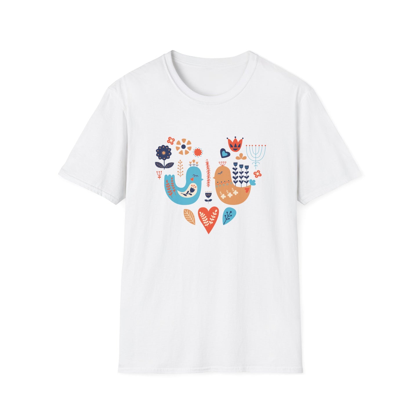 Scandinavian Folk Art - Spring Unisex T-Shirt