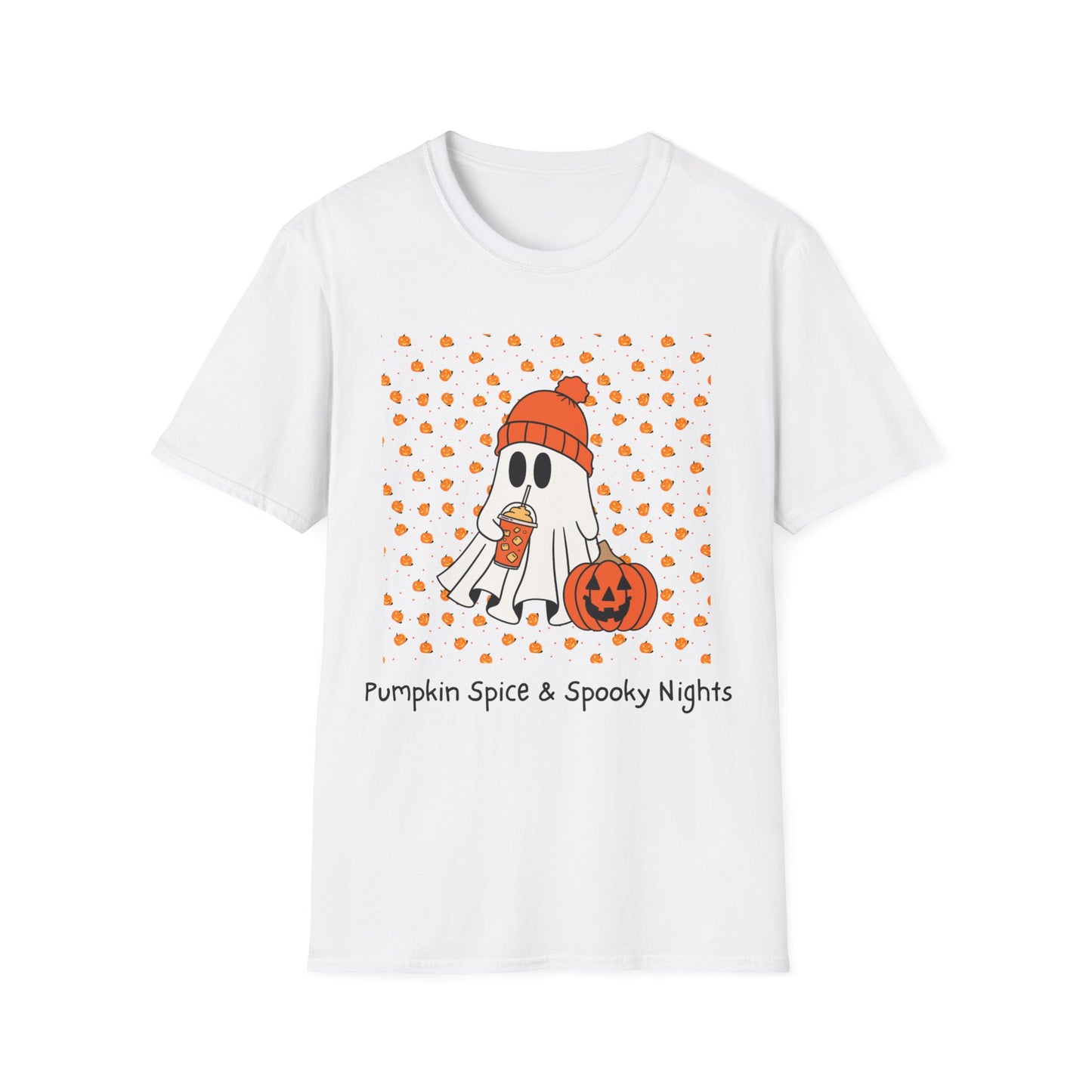 Pumpkin Spice and Spooky Nights Unisex T-Shirt