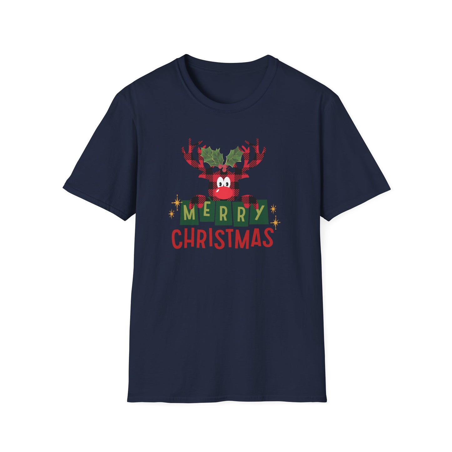 Merry Christmas Reindeer - Winter Unisex T-Shirt