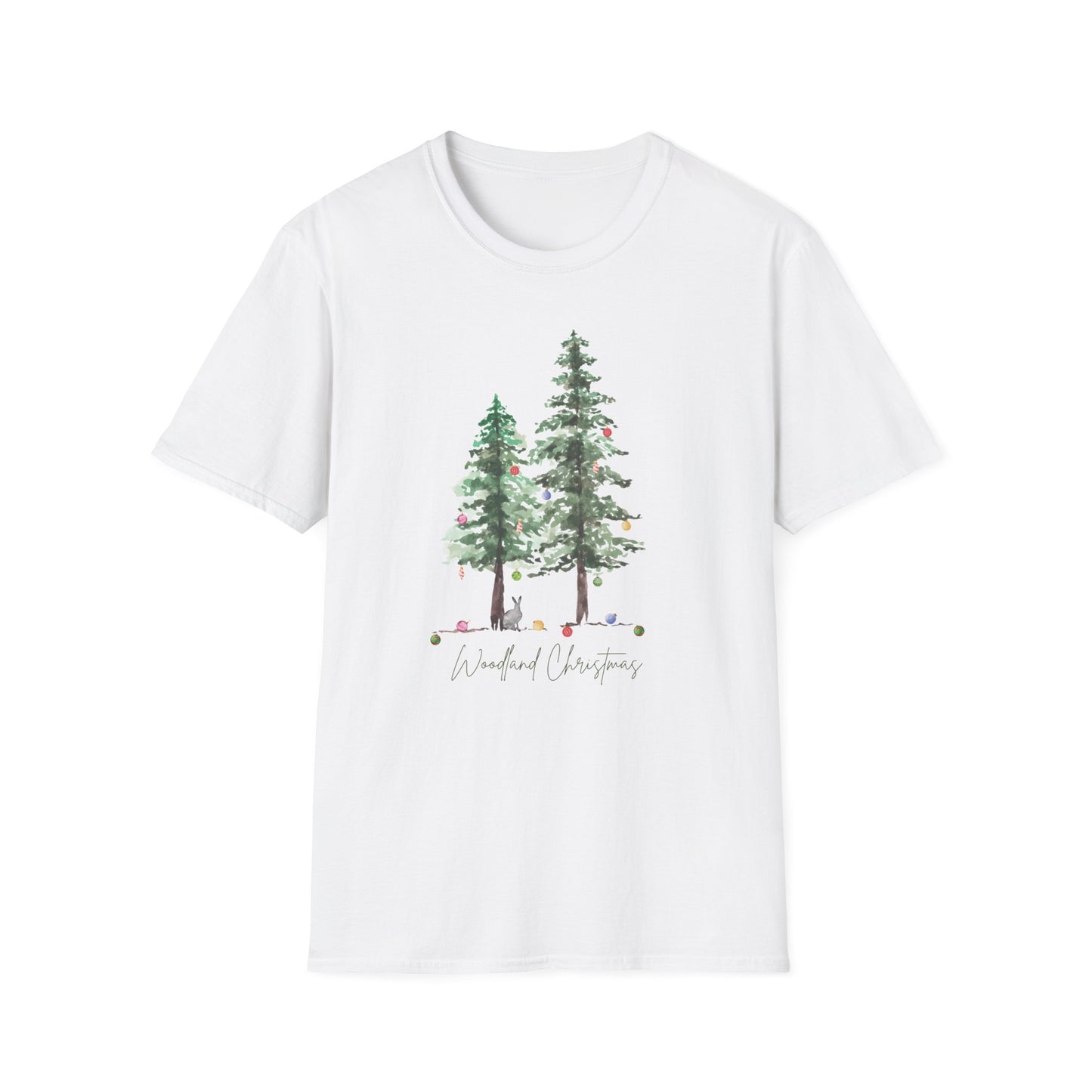 Woodland Christmas - Christmas Unisex T-Shirt