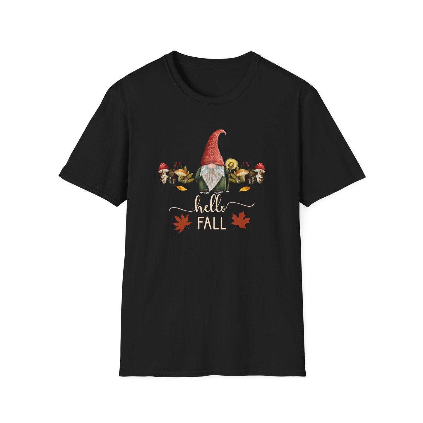 Hello Fall - Gnome Unisex T-Shirt