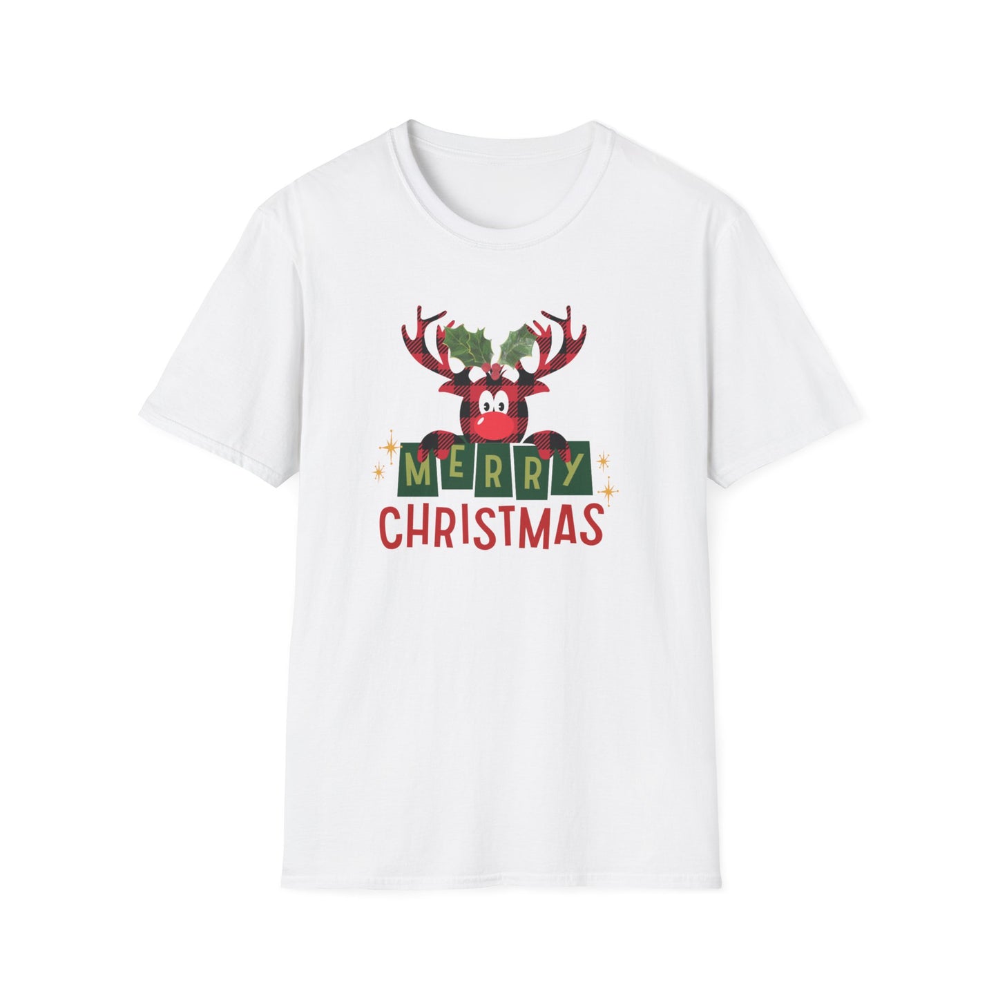 Merry Christmas Reindeer - Winter Unisex T-Shirt