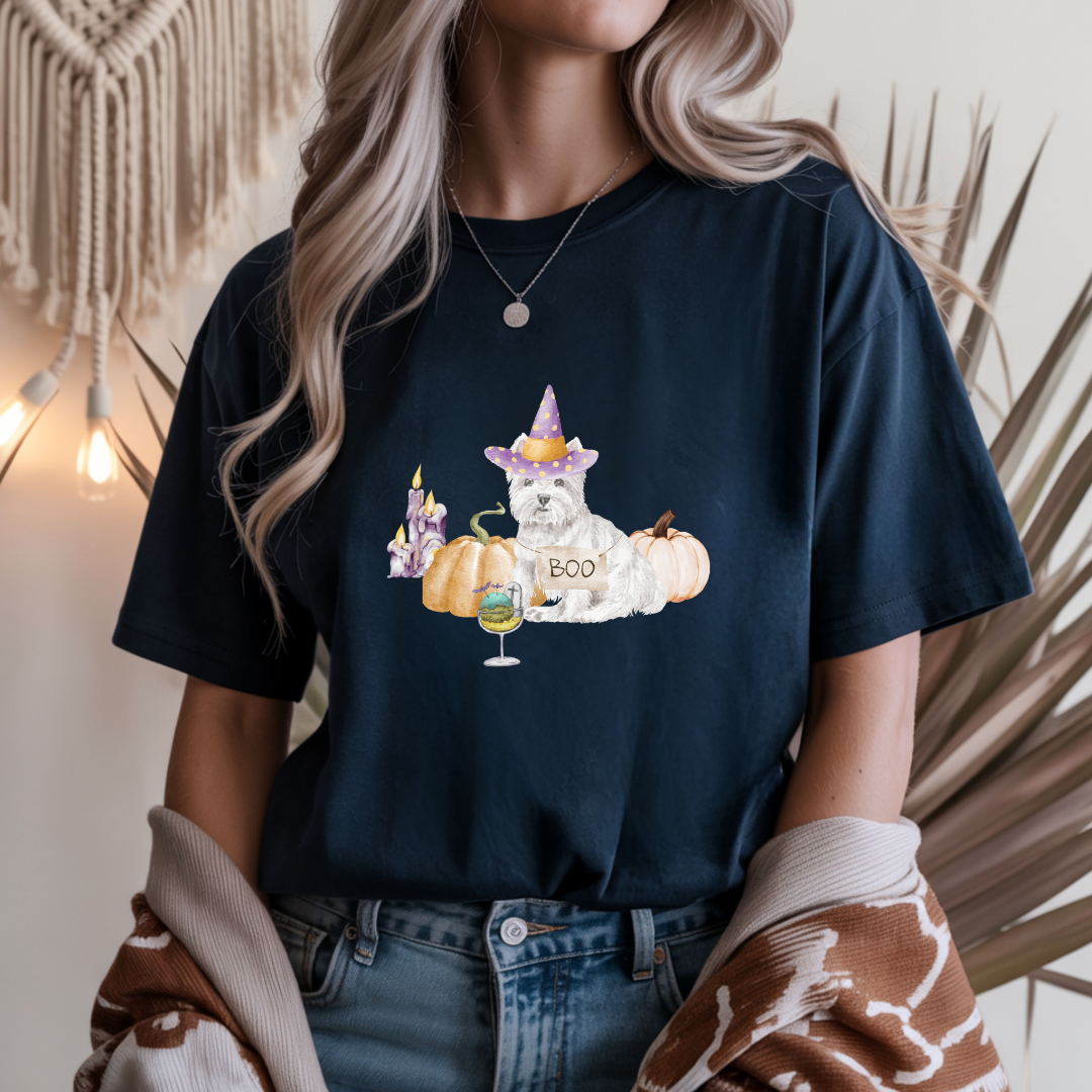 Halloween Party Dog Unisex T-Shirt