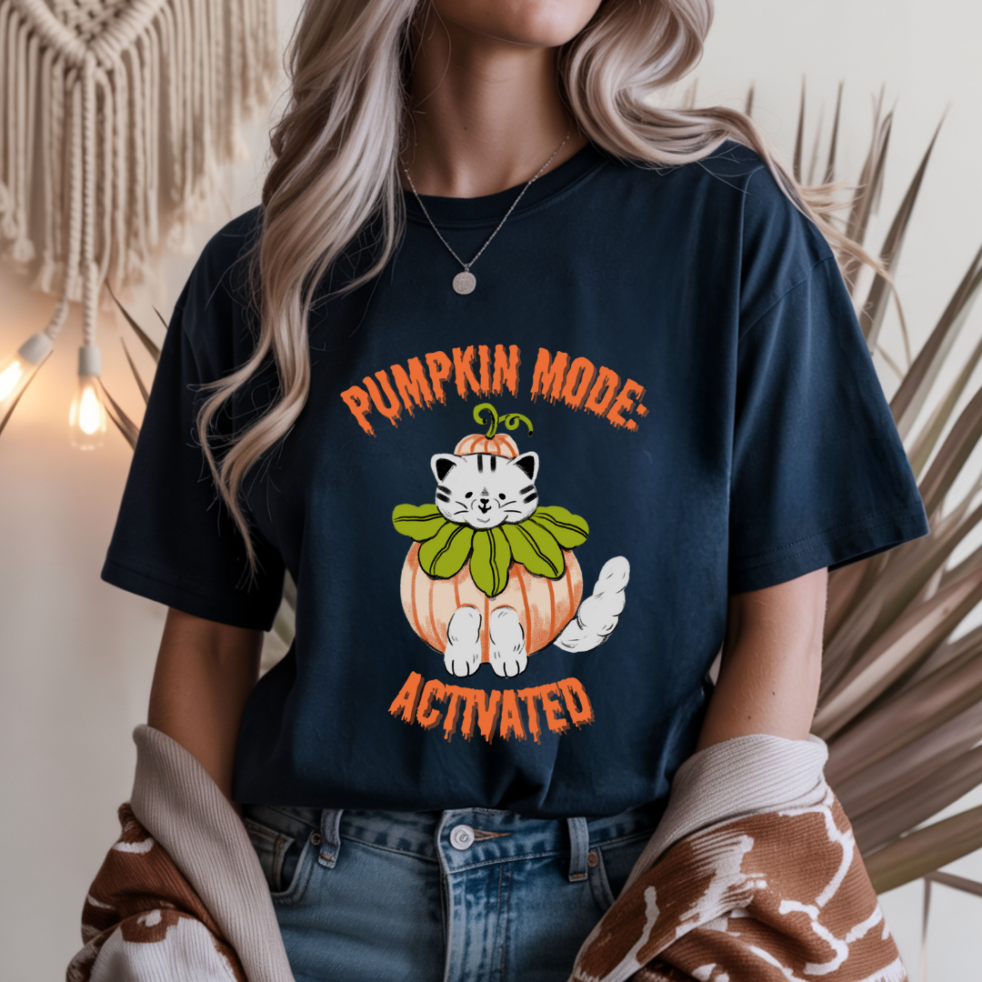 Pumpkin Mode: Activated Unisex T-Shirt