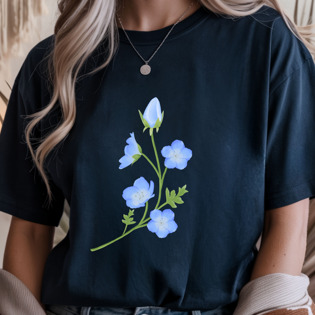 Forget-Me-Not Flower - Spring Unisex T-Shirt