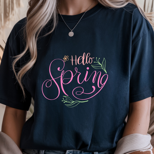 Hello Spring - Spring Unisex T-Shirt