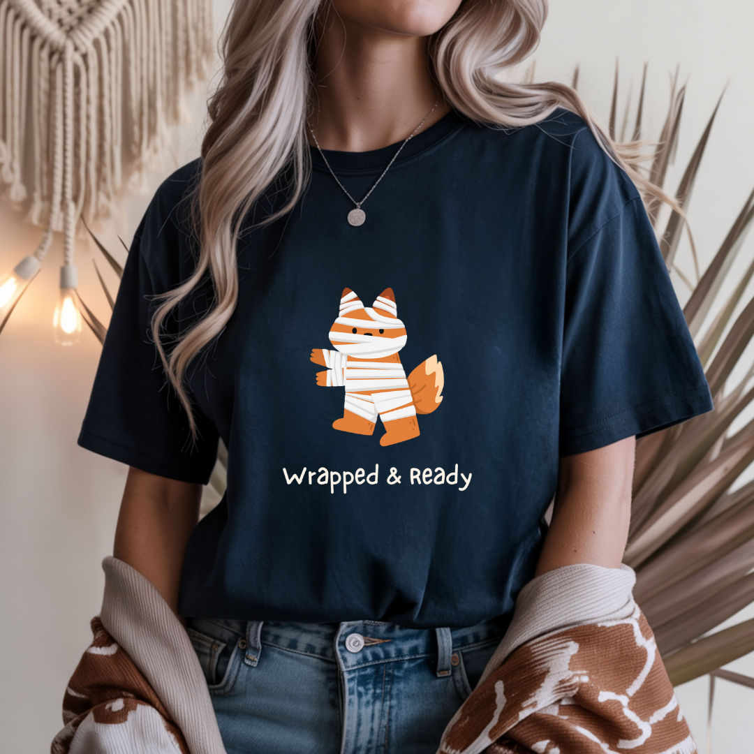 Wrapped and Ready - Halloween Unisex T-Shirt