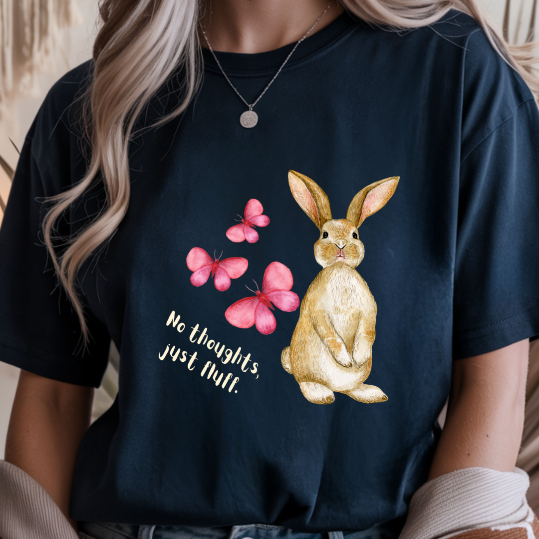 No Thoughts, Just Fluff - Spring Unisex T-Shirt