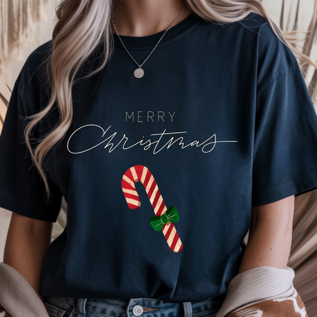 Christmas Candy Cane - Christmas Unisex T-Shirt