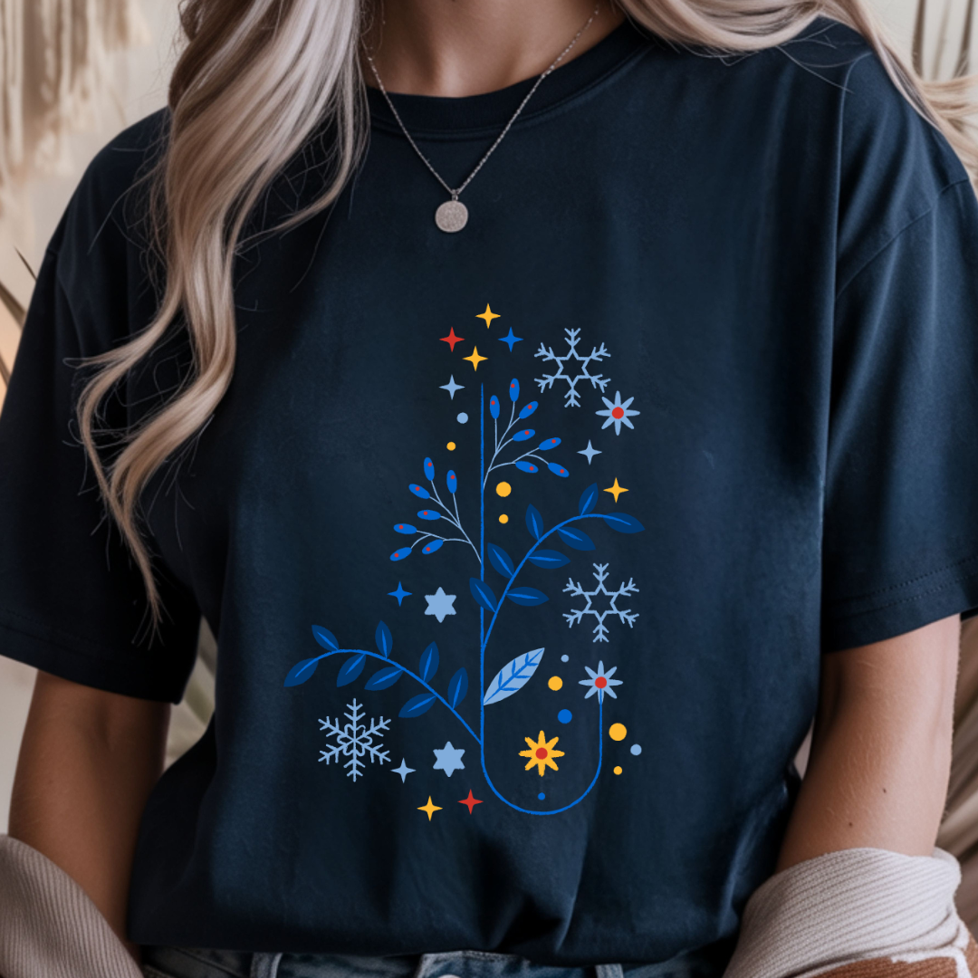 Winter Bloom - Winter Unisex T-Shirt