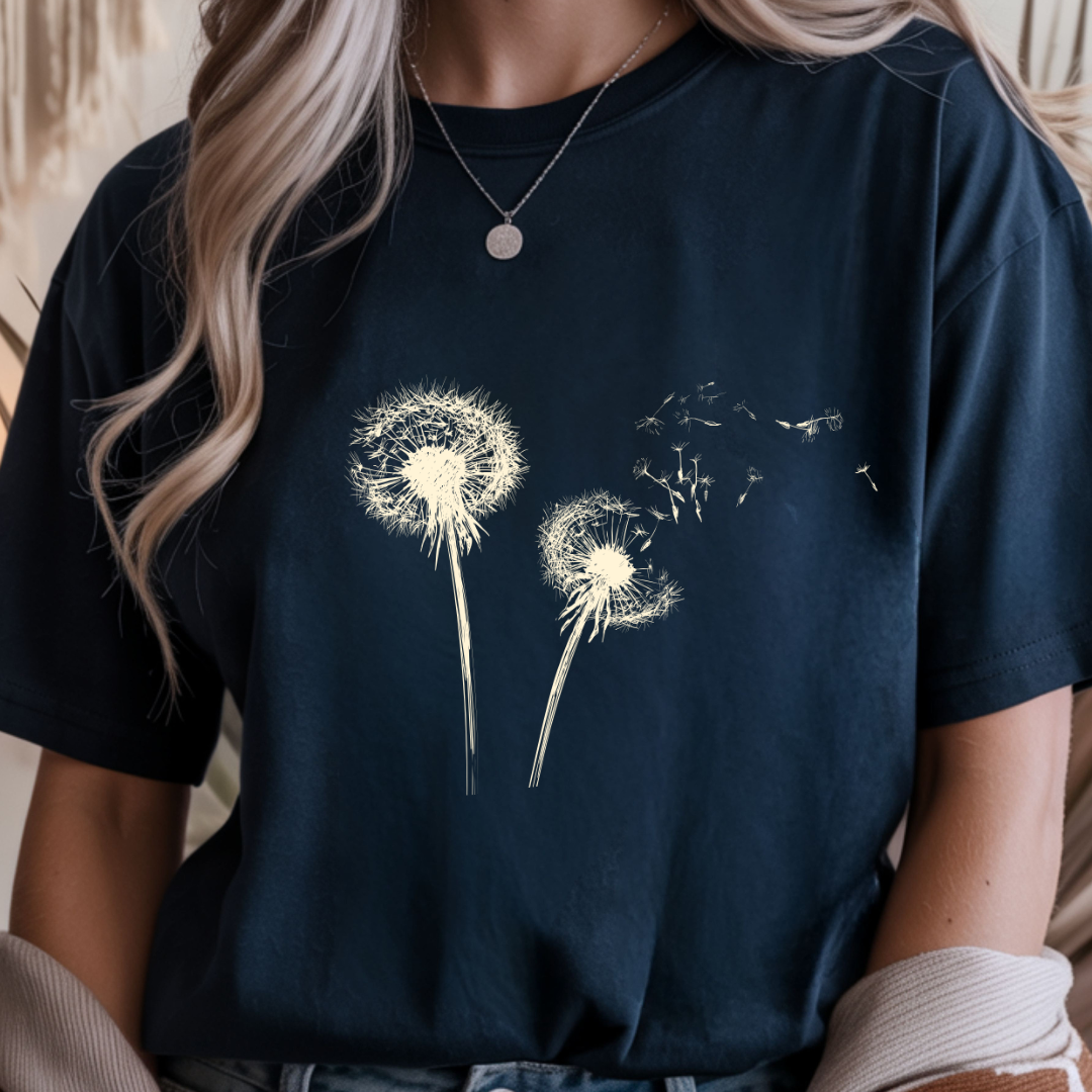 Dandelion Seeds - Spring Unisex T-Shirt