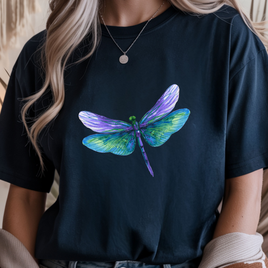 Colorful Dragonfly - Spring Unisex T-Shirt