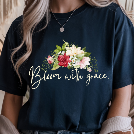 Bloom with Grace - Spring Unisex T-Shirt