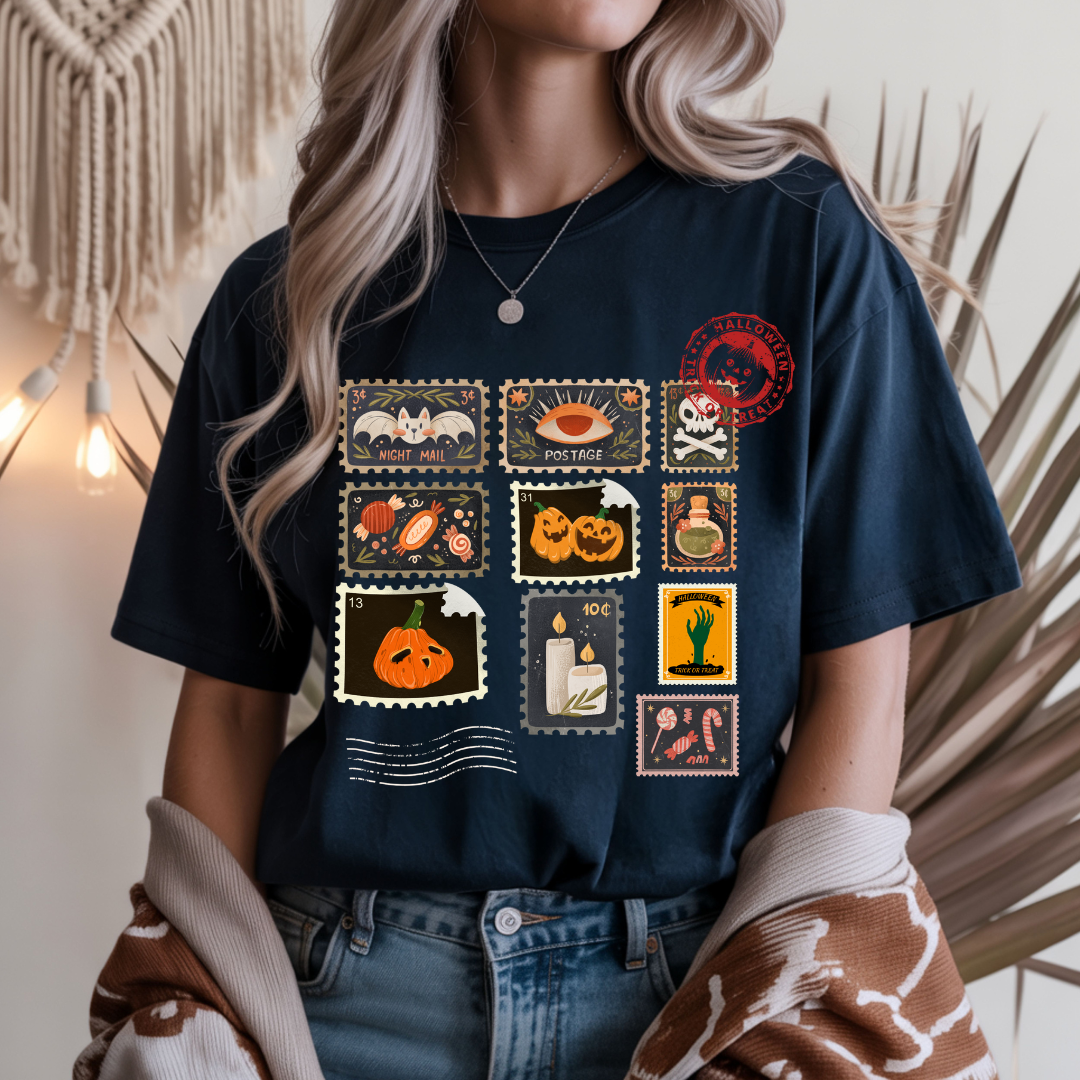 Halloween Stamps 2 Unisex T-Shirt