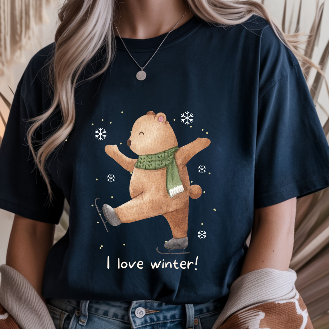 I Love Winter! Winter Unisex T-Shirt