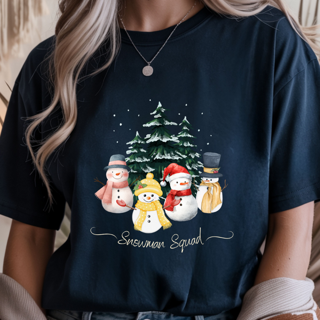 Snowman Squad - Winter Unisex T-Shirt