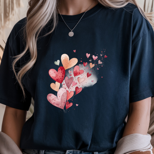 Magical Hearts - Valentines Day Unisex T-Shirt