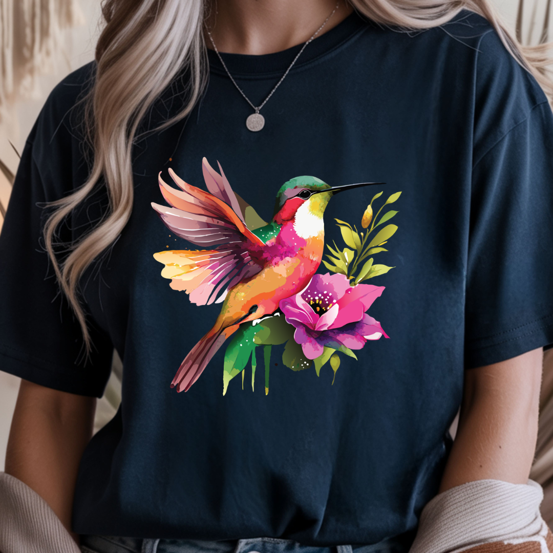 Vivid Hummingbird - Spring Unisex T-Shirt