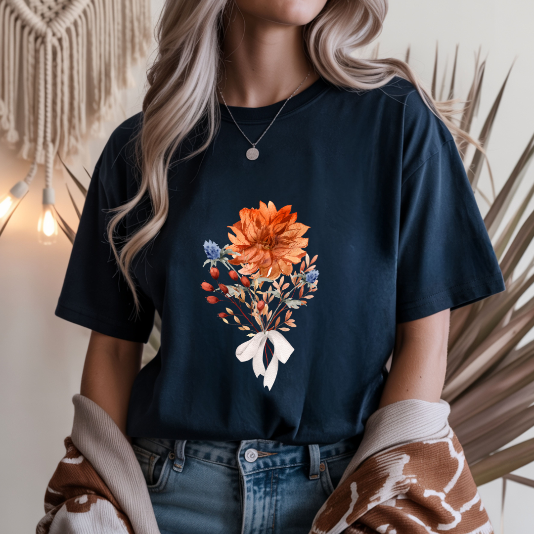 Autumn Flower Bouquet Unisex T-Shirt