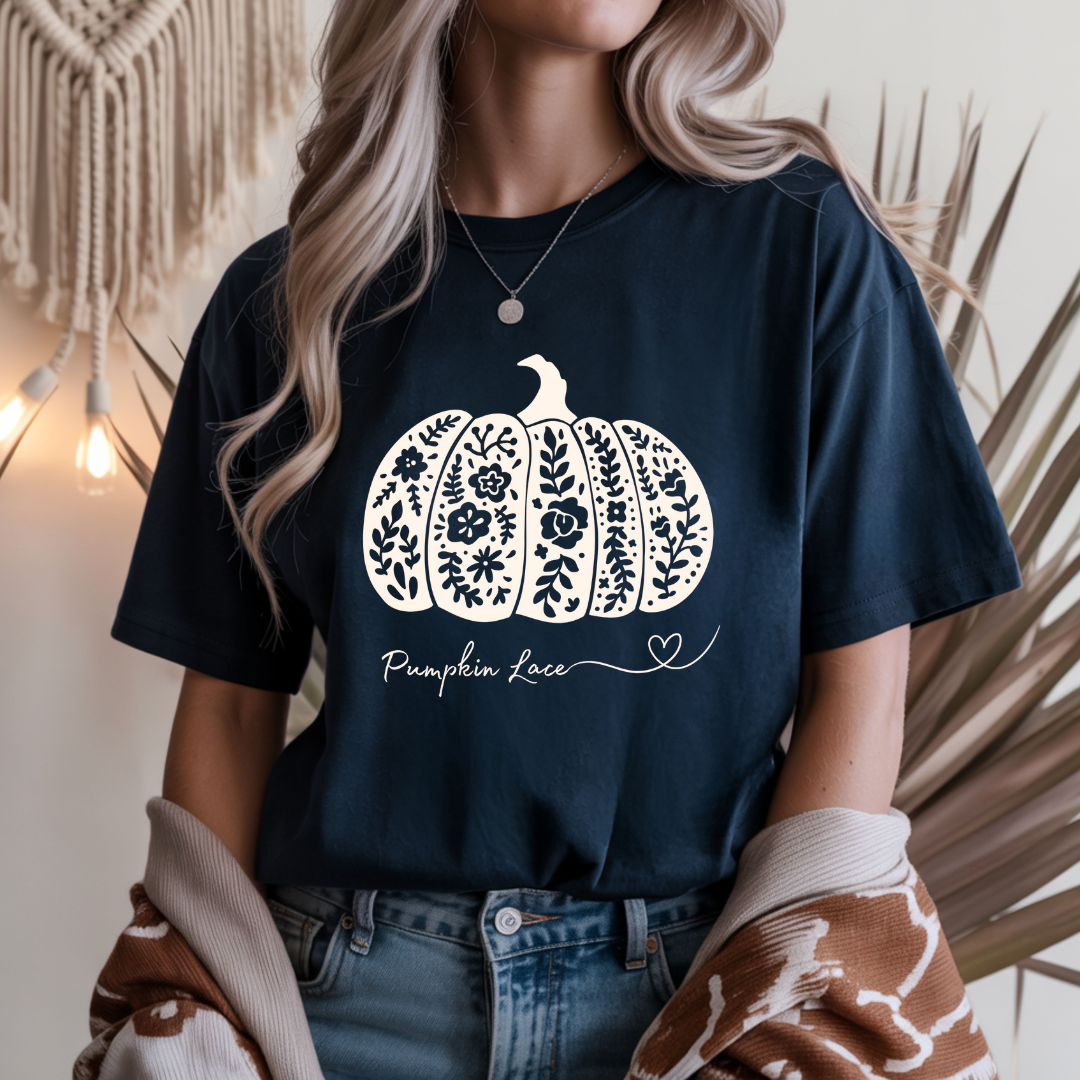 Pumpkin Lace Unisex Softstyle T-Shirt