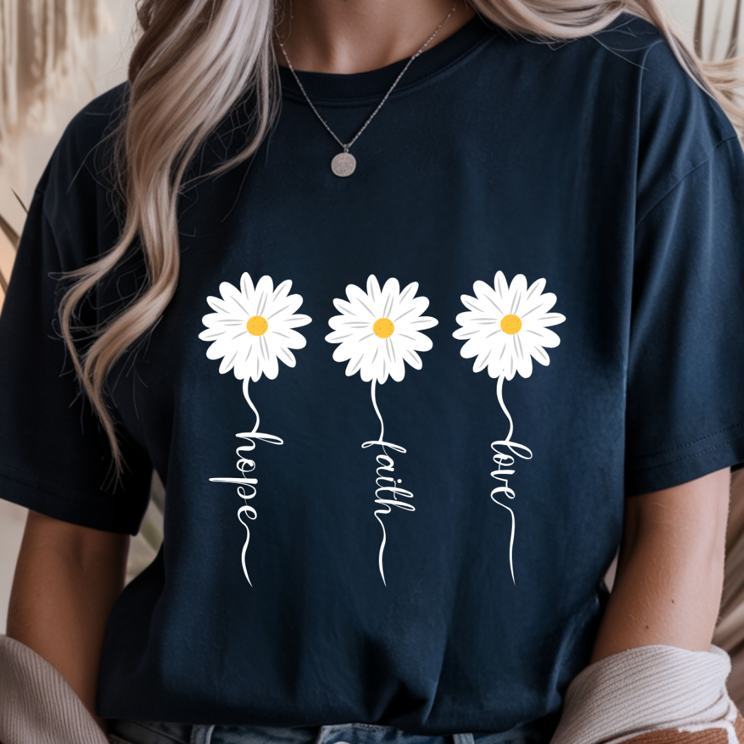 Love-Faith-Hope - Spring Unisex T-Shirt