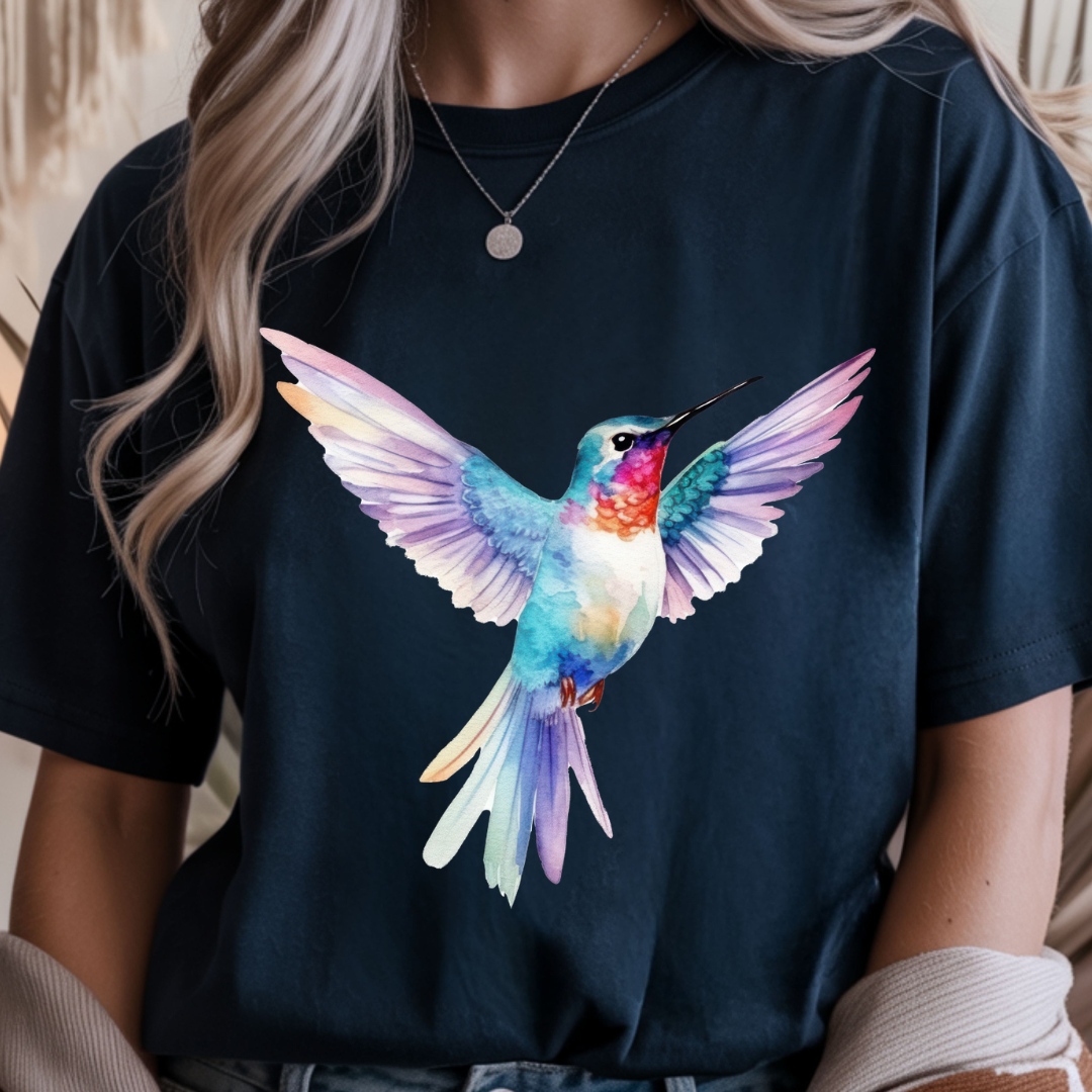 Pastel Hummingbird - Spring Unisex T-Shirt