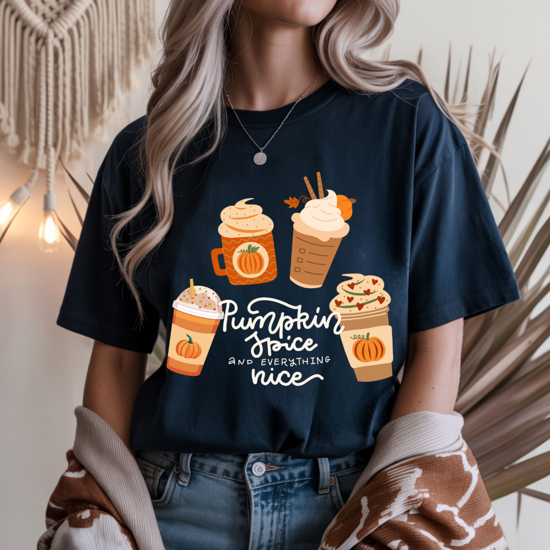 Pumpkin Spice and Everything Nice Unisex T-Shirt