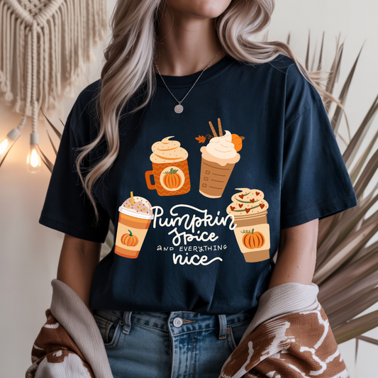 Pumpkin Spice and Everything Nice Unisex T-Shirt