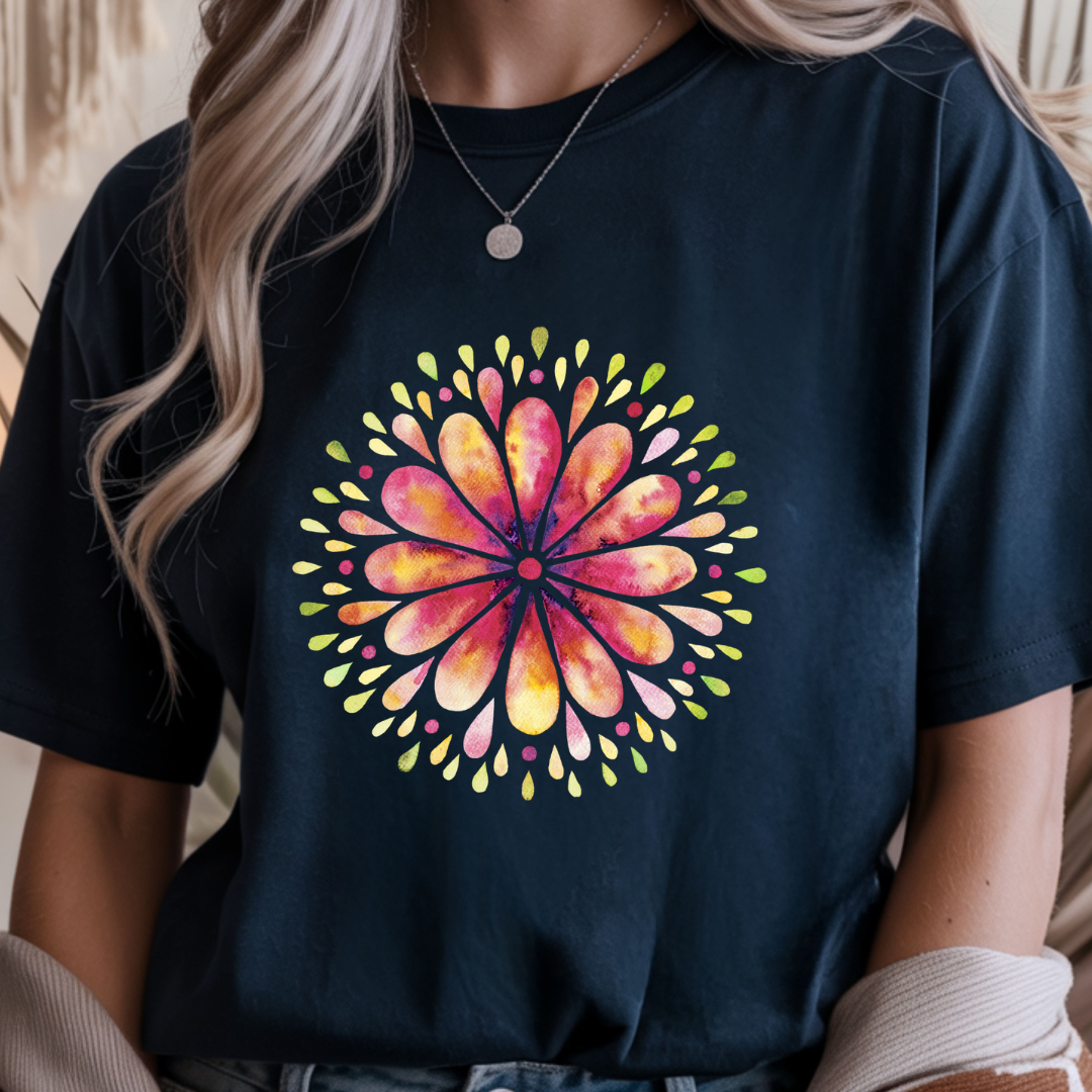 Floral Mandala - Spring Unisex T-Shirt