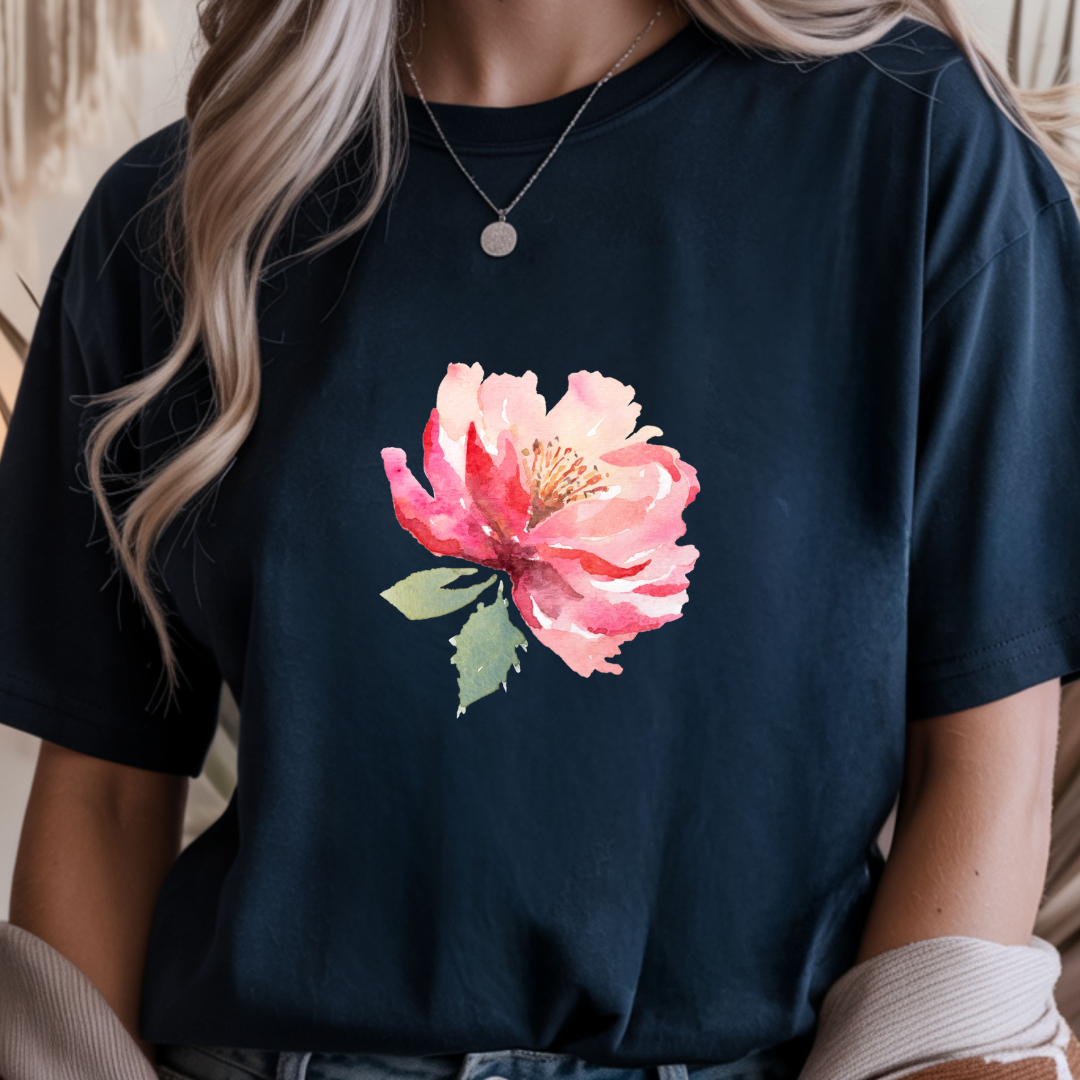 Pink Rose - Spring Unisex T-Shirt