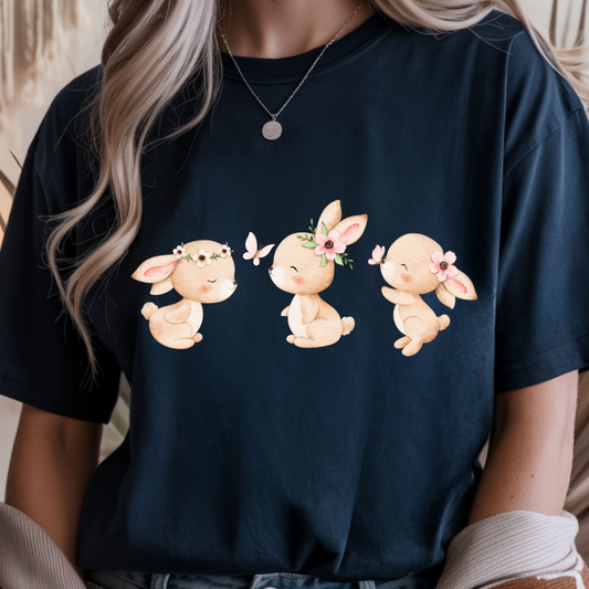 Cute Bunnies - Spring Unisex T-Shirt