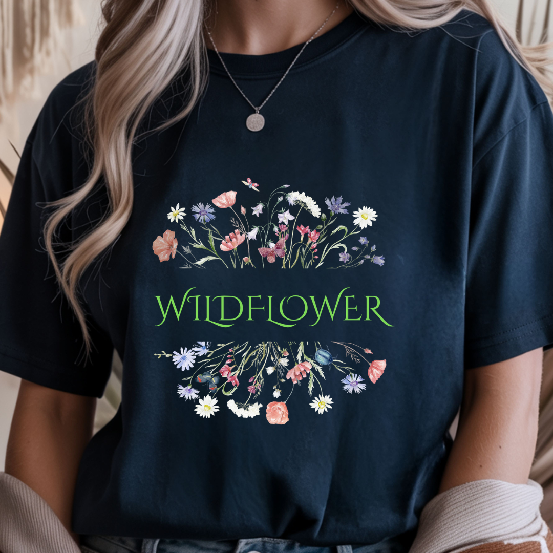 Vintage Wildflower - Spring Unisex T-Shirt