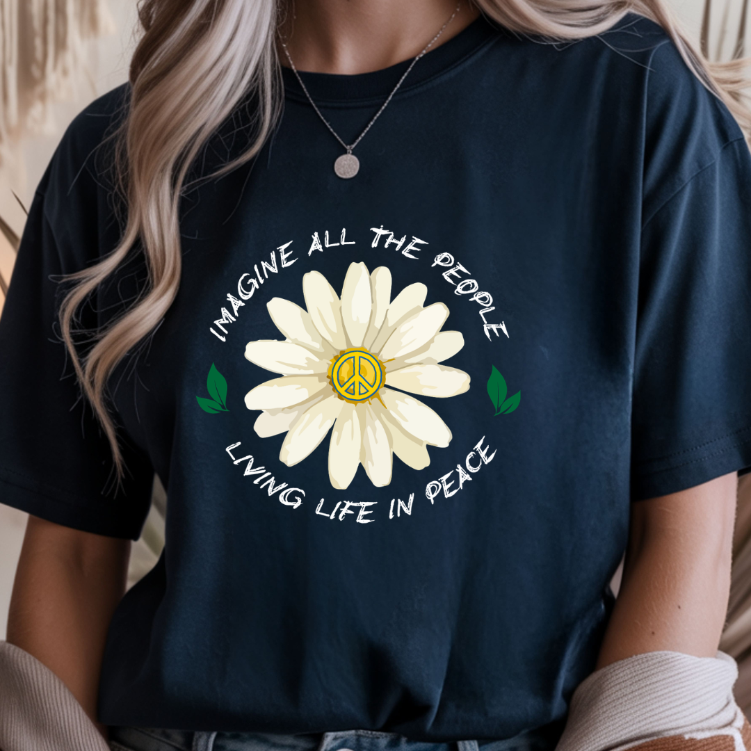 Peace Daisy - Spring Unisex T-Shirt