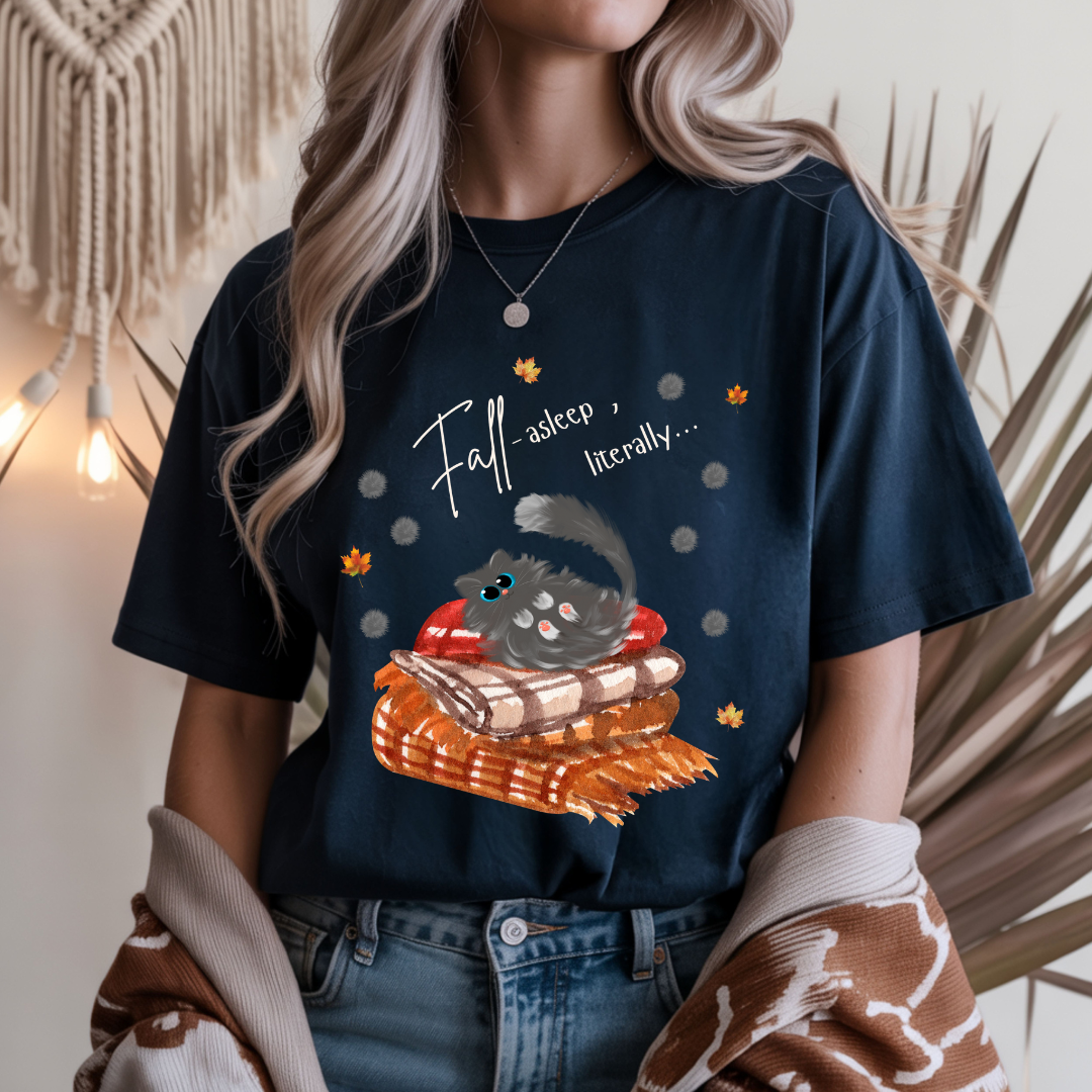 Fall-asleep, Literally - Fall Unisex T-Shirt