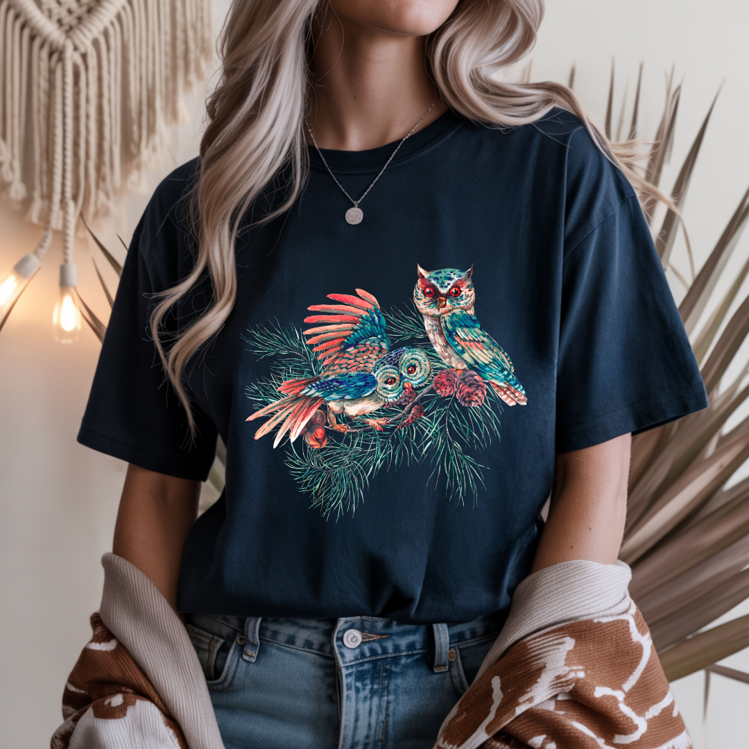 Halloween Owls Unisex T-Shirt