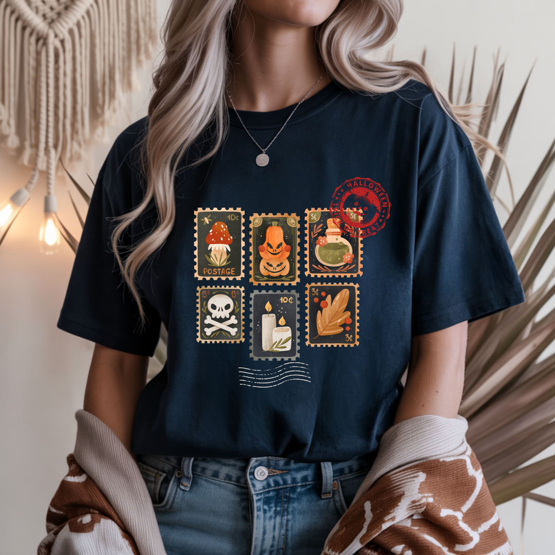 Halloween Stamps Unisex T-Shirt