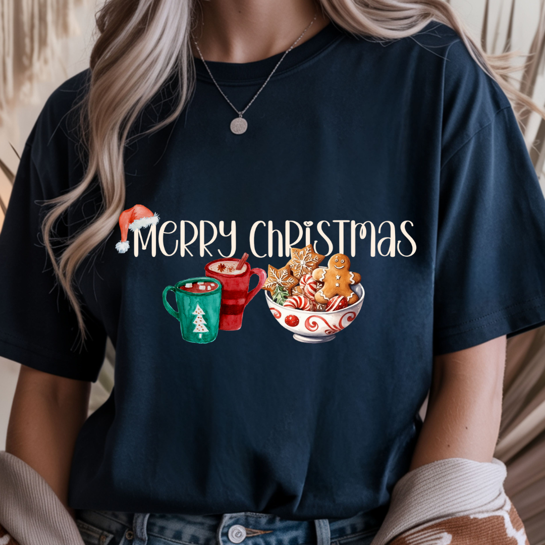 Merry Christmas Feast - Christmas Unisex T-Shirt