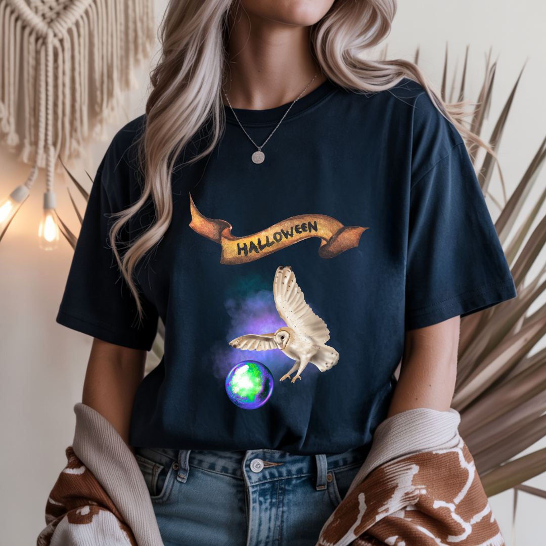 Halloween Owl Unisex T-Shirt